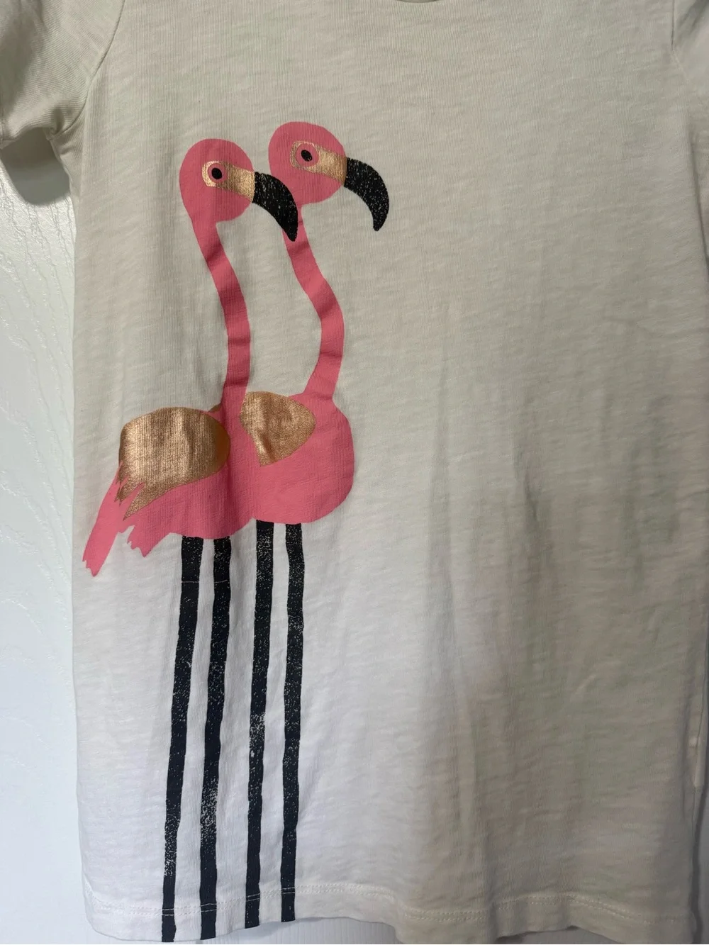 J.Crew 100% Cotton Collector Tees Flamingo Graphic T-Shirt- XS